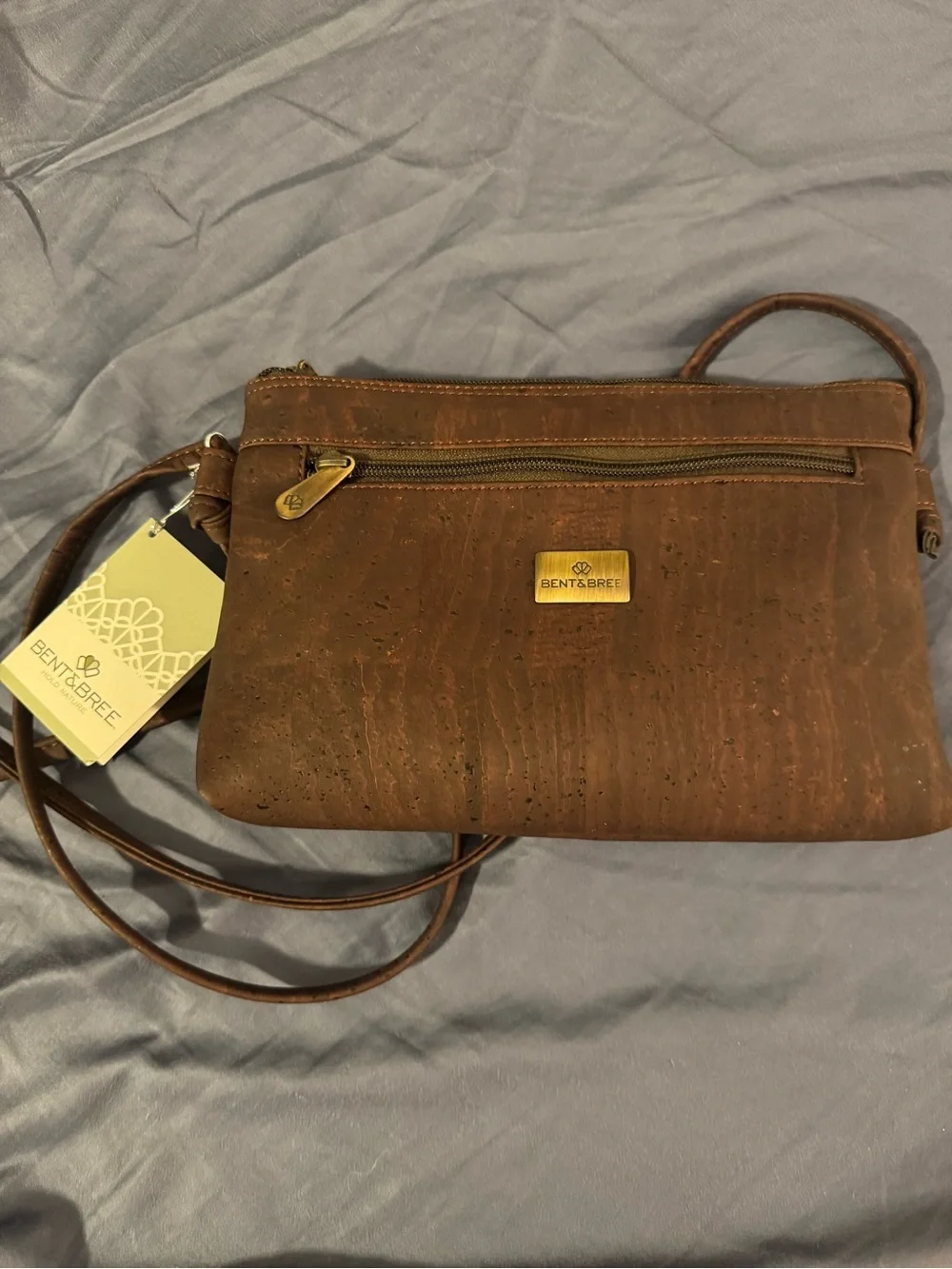Bent & Bree Iris Cork Crossbody